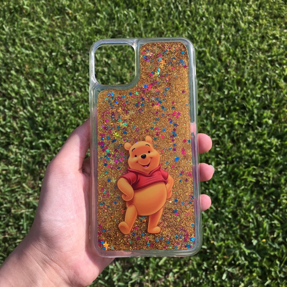 Winnie The Pooh Glitter Disney IPhone Case